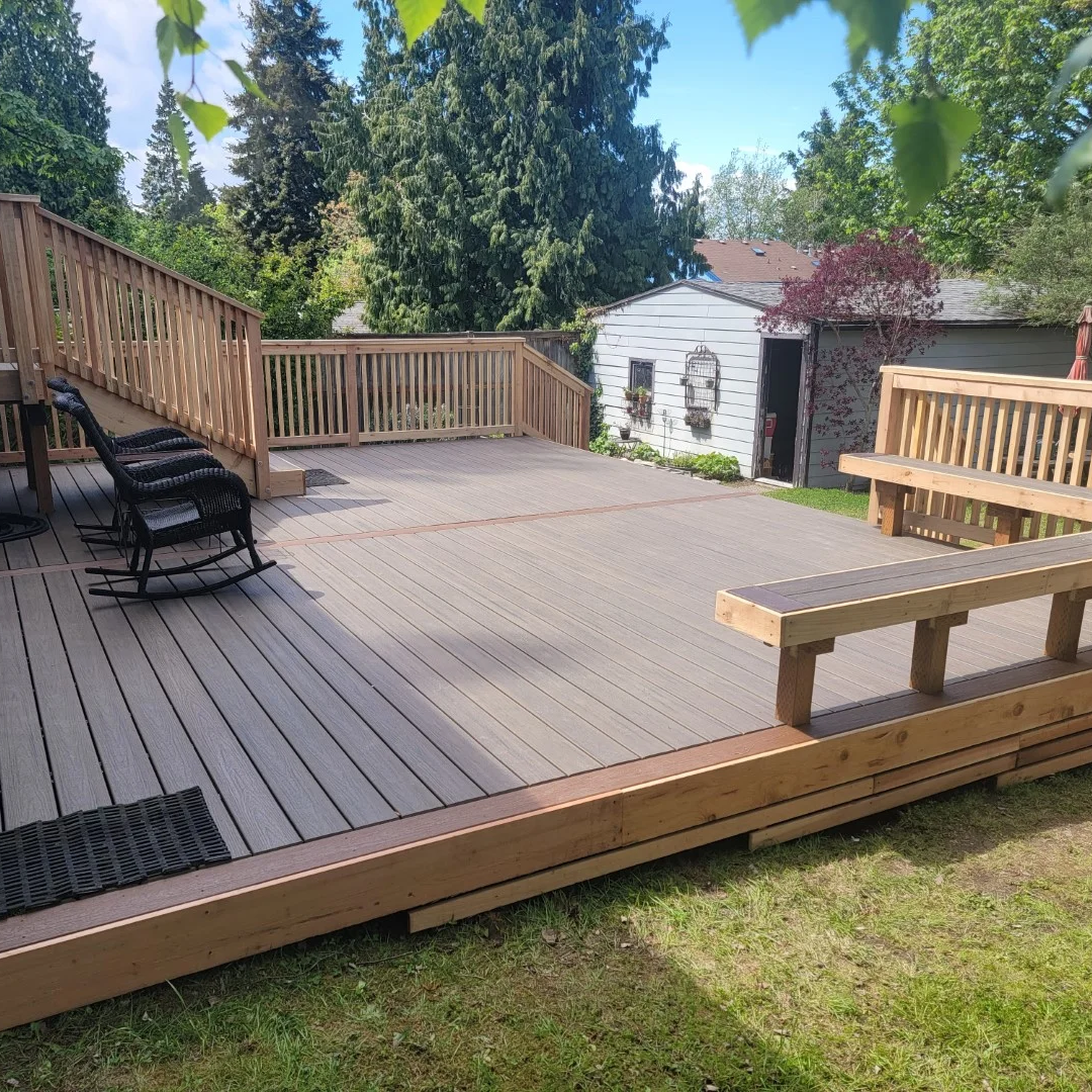 deck installation in seattle wa by deck builder near me